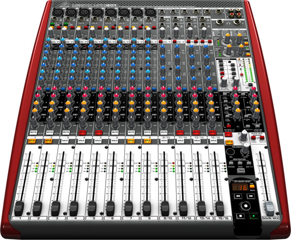 Behringer Xenyx UFX1604 - Mikseta - detalj