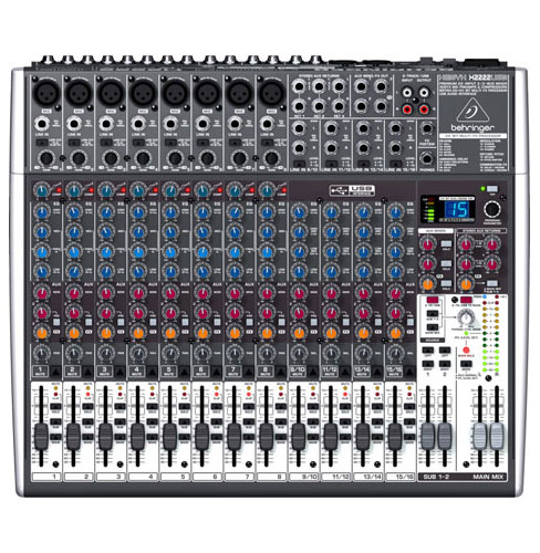 Behringer Xenyx X2222USB - Mikseta - detalj