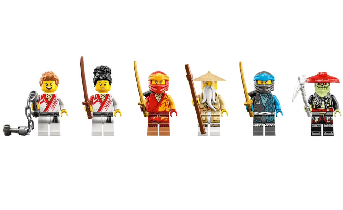 LEGO® NINJAGO® Kocke Kreativna kutija 71787 - detalj