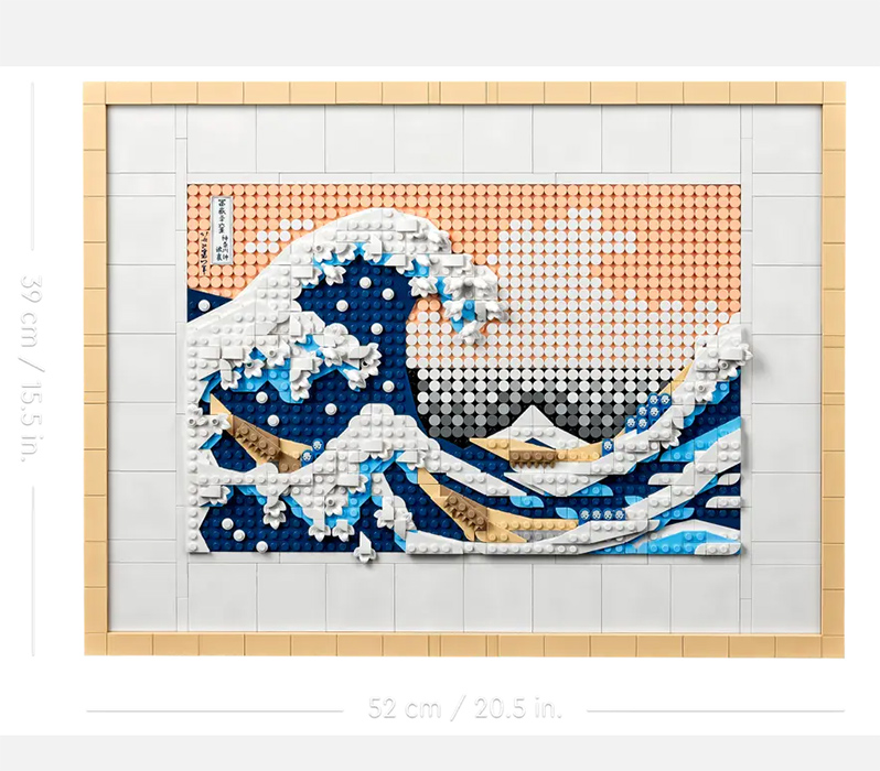 LEGO® Art Kocke Hokusai - Veliki talas 31208 - detalj
