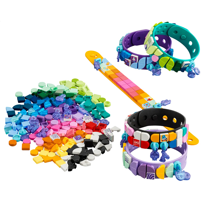 LEGO® DOTS Kocke Mega pakovanje za dizajniranje narukvica 41807 - detalj