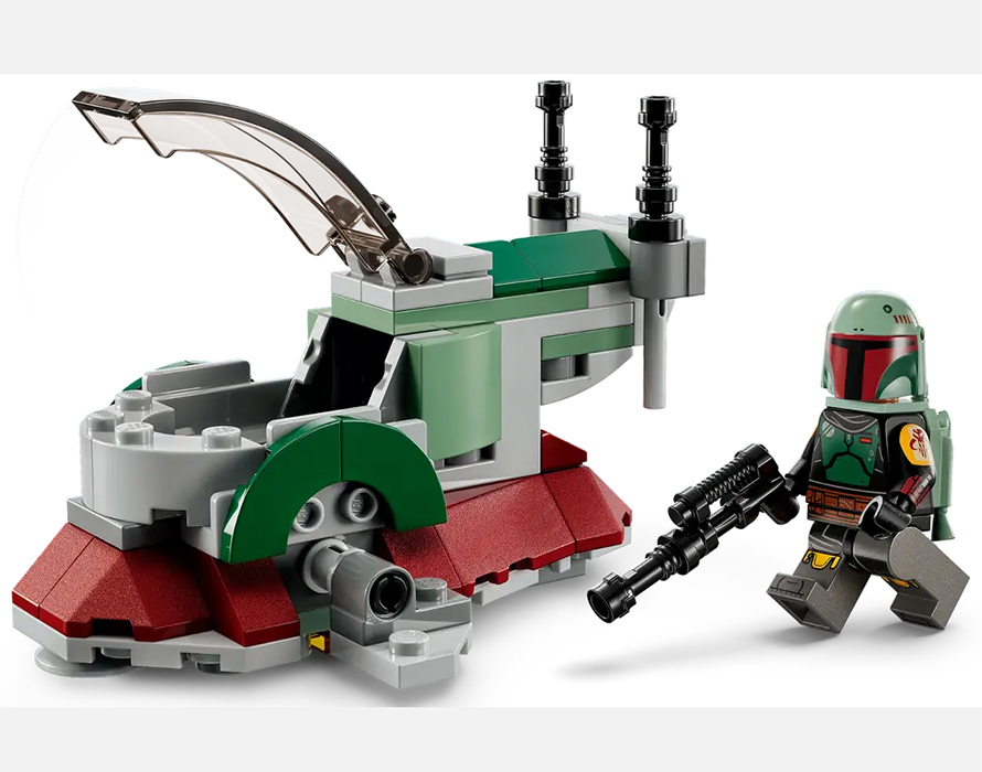 LEGO® Star Wars™ Kocke Boba Fetov staršip mirkofajter 75344 - detalj