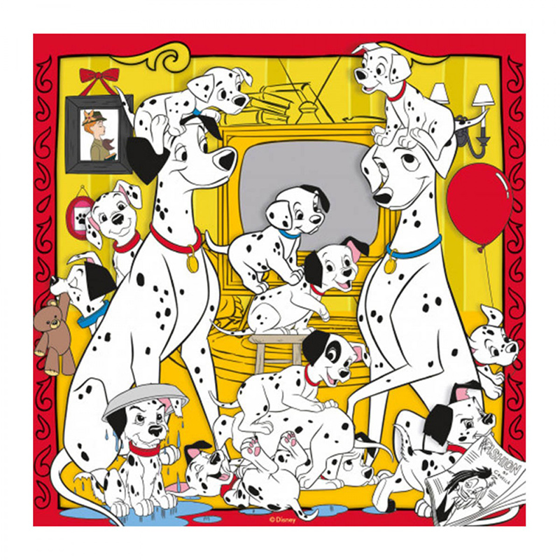 Ravensburger Slagalice 3x49 Disney Classics 05155 - detalj