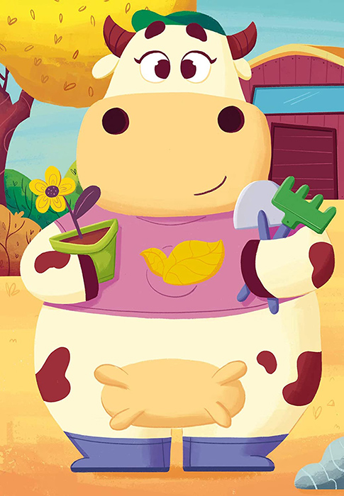 Ravensburger Slagalice 3x24 dela Mix and Match Domaće životinje 05198 - detalj