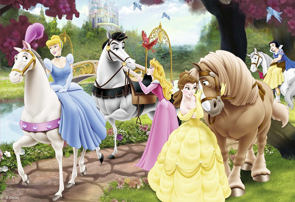 Ravensburger Puzzle slagalice 2x24 dela Disney - Čarobne princeze 08865 - detalj
