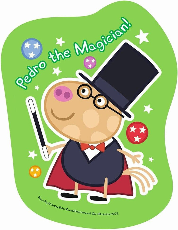 Ravensburger Puzle 4u1 Pepa Prase na maskenbalu 06981 - detalj