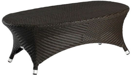 Lounge Set Las Vegas Dark Brown - 2 Fotelje + Dvosed + Sto + Jastuci - detalj