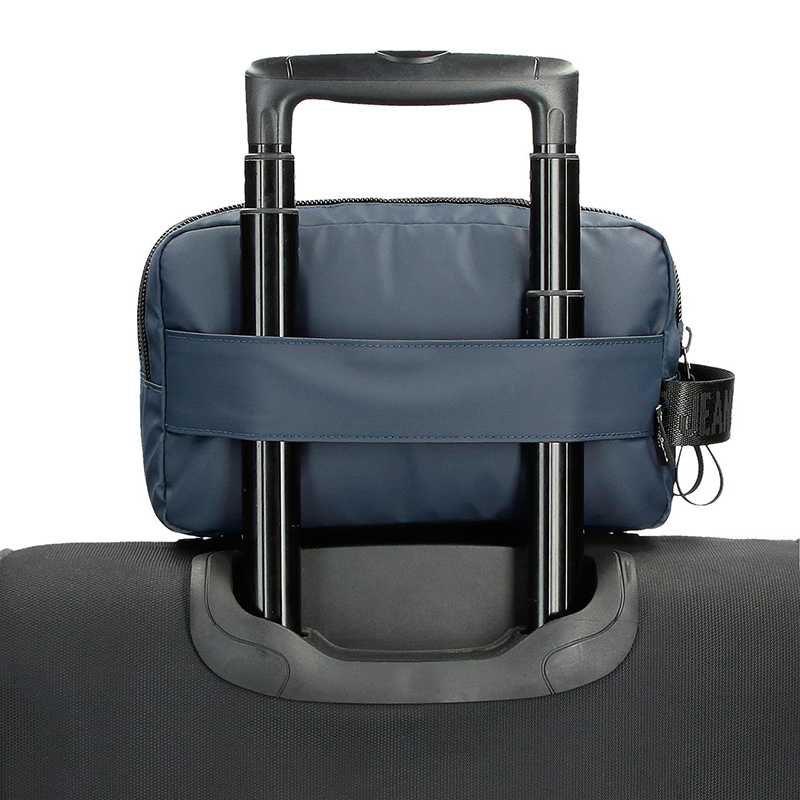 Muški neseser Pepe Jeans Hoxton navy blue 73444 - detalj