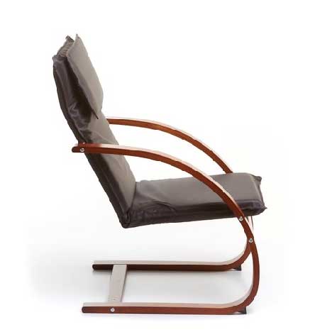 Fotelja Carmina Kafa EKO Koža - detalj