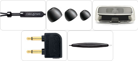 Creative Zen Aurvana superiorne slušalice - detalj