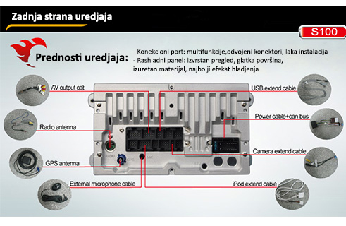 NEXON AUTO MEDIA PLAYER MP-1828 - detalj