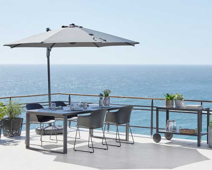 Viseći Banana Suncobran - detalj