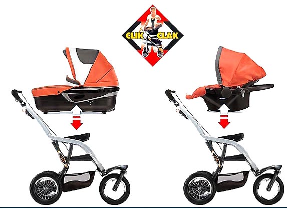 Chicco kolica Trio S3 Top 3u1 - 63308.78 - detalj