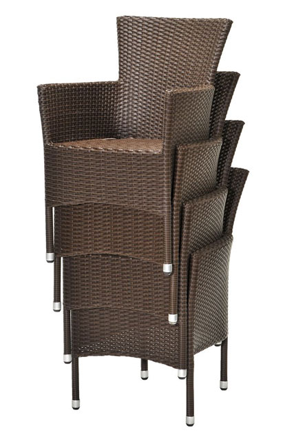 Baštenska Garnitura od Petana San Cristobal 6 fotelja + sto - detalj