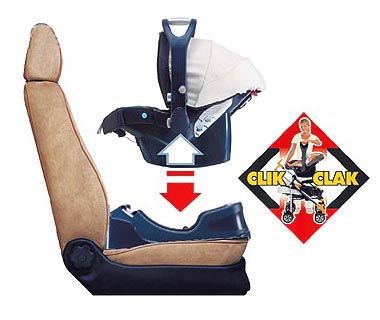 Chicco  Auto-fix sedište-nosiljka  za prednje sedište 63913.48 - detalj