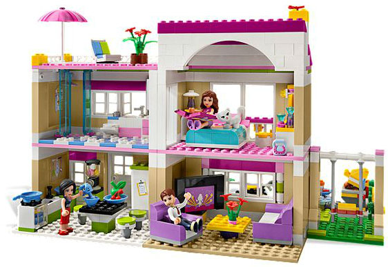 LEGO® FRIENDS Olivijina kuća LE3315 - detalj