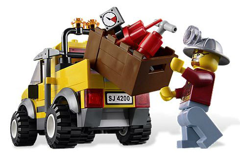 LEGO® City Minersko vozilo LE4200 - detalj