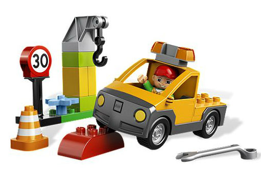 LEGO® DUPLO® Šlep služba LE6146 - detalj