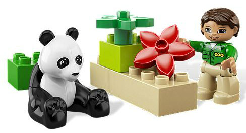 LEGO® DUPLO® Panda LE6173 - detalj