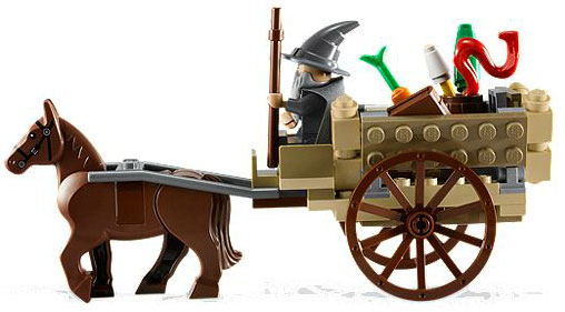 LEGO® Gospodar Prstenova - Gandalf stiže LE9469 - detalj