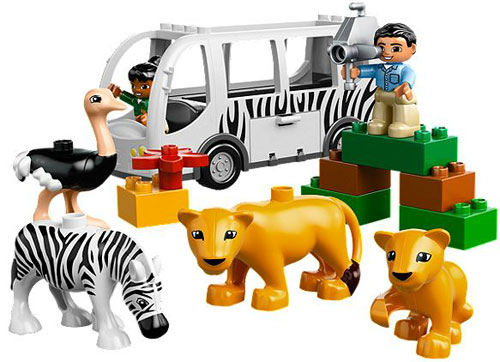 LEGO® DUPLO® Zoo Autobus LE10502 - detalj