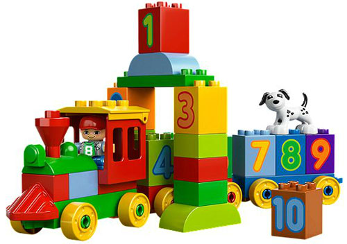 LEGO® DUPLO® Voz sa brojevima LE10558 - detalj