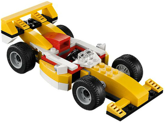 LEGO® Creator Super Racer 3u1 LE31002 - detalj