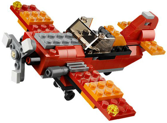 LEGO® Creator Transportni helikopter 3u1 LE31003 - detalj