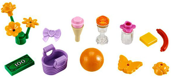 LEGO® FRIENDS Bazen Hartlejk LE41008 - detalj