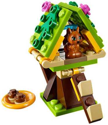 LEGO® FRIENDS Vevericina kućica na drvetu LE41017 - detalj