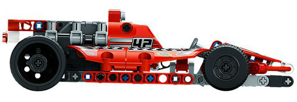 LEGO® Technic Trkački automobil LE42011 - detalj