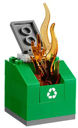 LEGO® City Vatrogasac na motociklu LE60000 - detalj