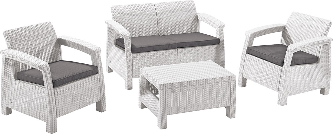 Baštenska Kompozicija Barahona White od Wicker Pruća - detalj