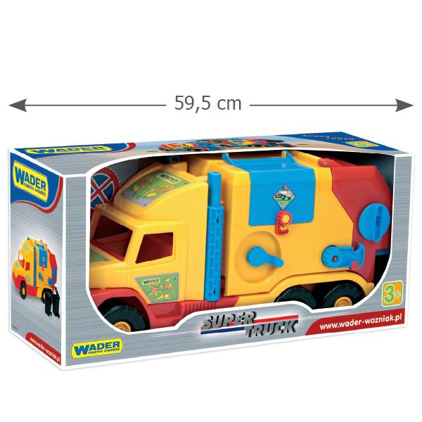 Wader Super Truck - Refuse Lorry - Kamion đubretarac 36580 - detalj