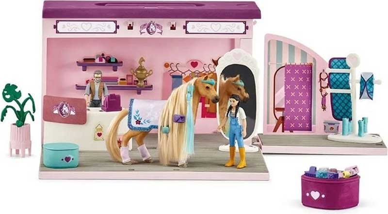 Schleich® Horse Club figure - Konji za ulepšavanje - Butik za konje 42587 - detalj