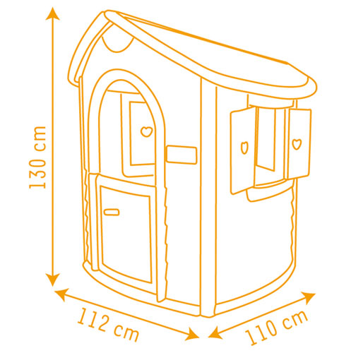 Smoby Kućica Pčelica Maja SM310252 - detalj