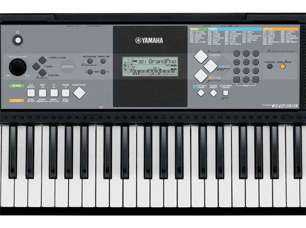 Yamaha PSR-E233 aranžerska klavijatura 26292 - detalj