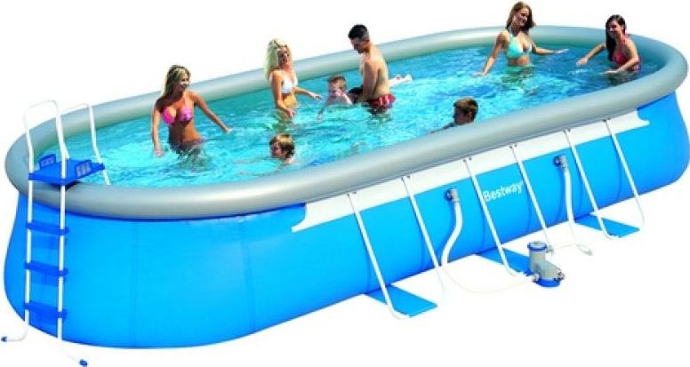 BestWay Ovalni Bazen sa Kompletnom Opremom 549 x 366 x 122 cm 56461 - detalj
