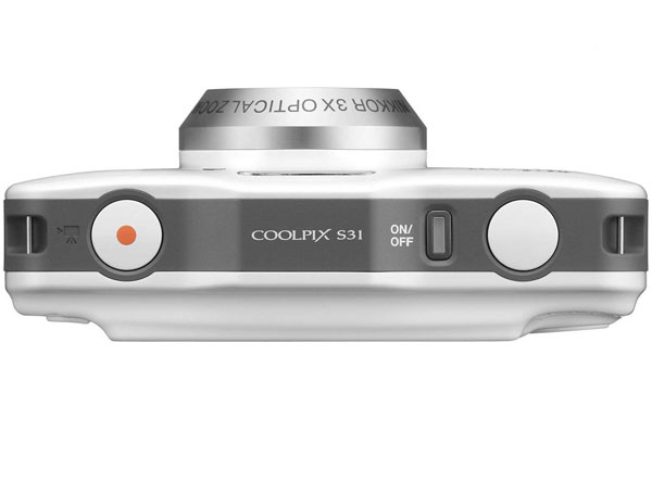 Nikon Digitalni Fotoaparat CoolPix S31 bela - detalj