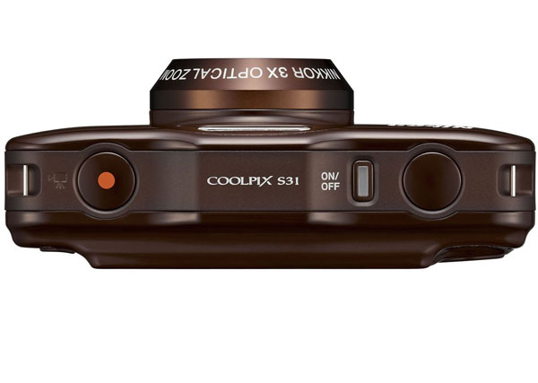 Nikon Digitalni Fotoaparat CoolPix S31 bronza - detalj