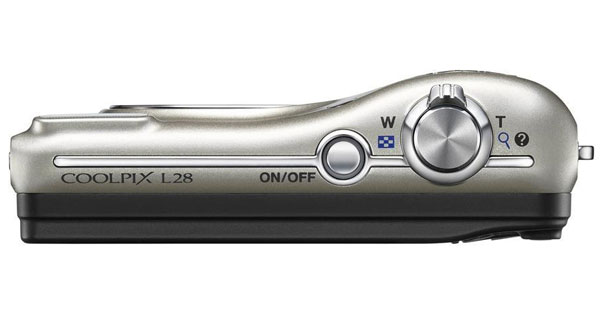 Nikon Digitalni Fotoaparat CoolPix L28 silver - detalj