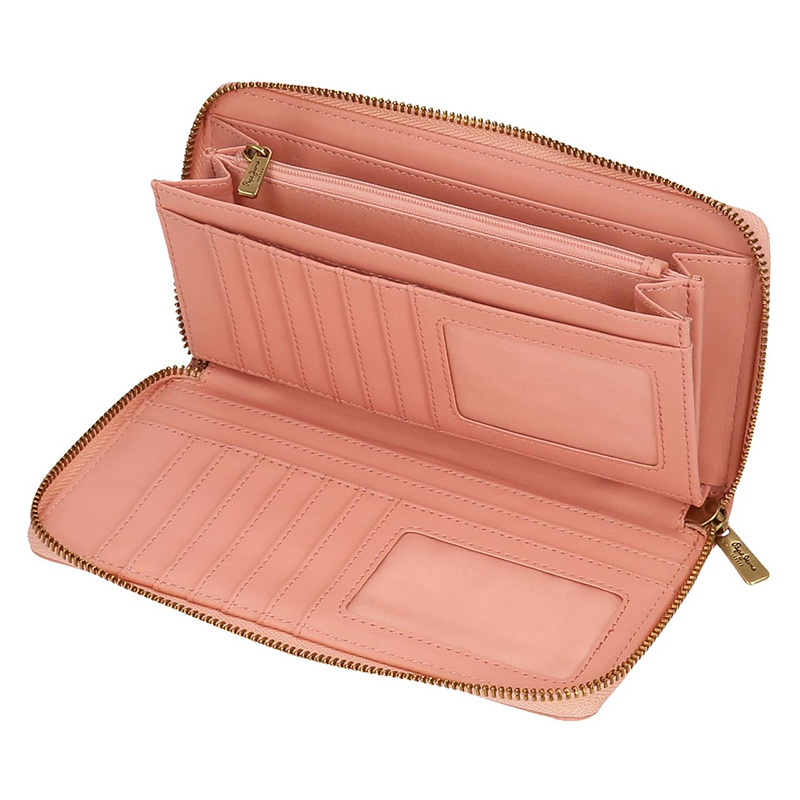 Pepe Jeans Novčanik 19cm Diane powder pink 75785 - detalj