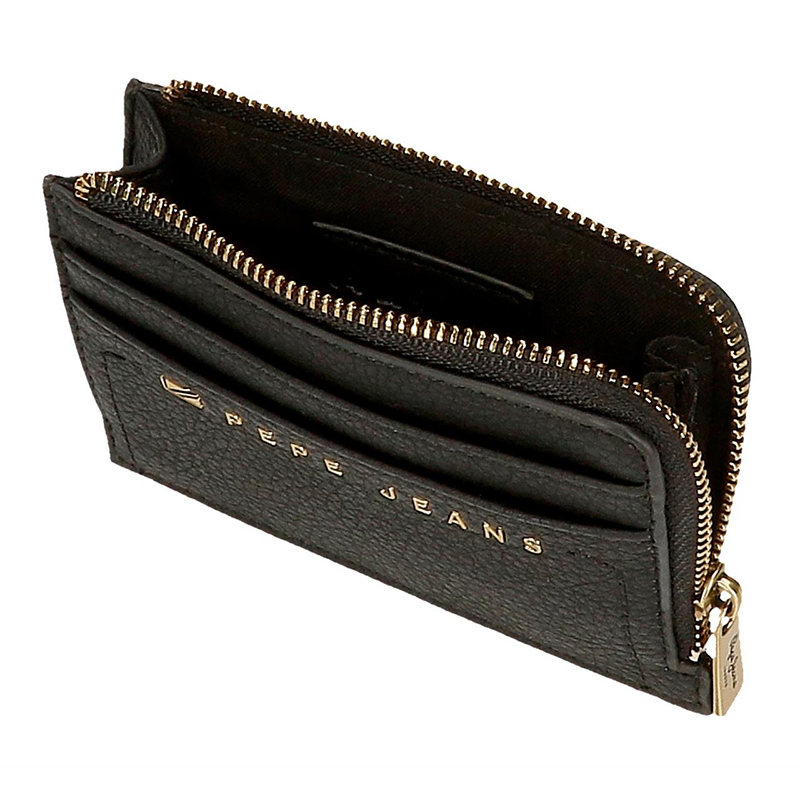 Novčanik za kartice Pepe Jeans Diane black 75781 - detalj