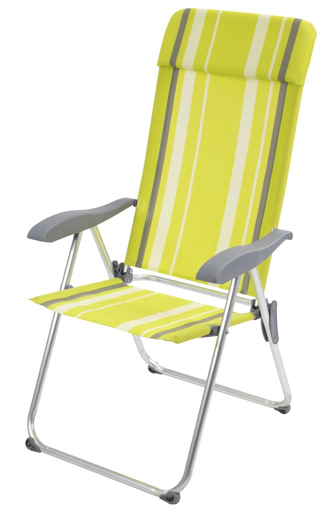 Baštenska - Kamperska Garnitura Plant Green - 4 Sklopive podešavajuće stolice + Sto - detalj