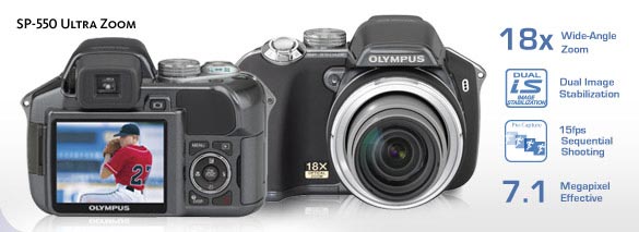 Olympus SP-550 UZ - 7.1 megapiksela - detalj
