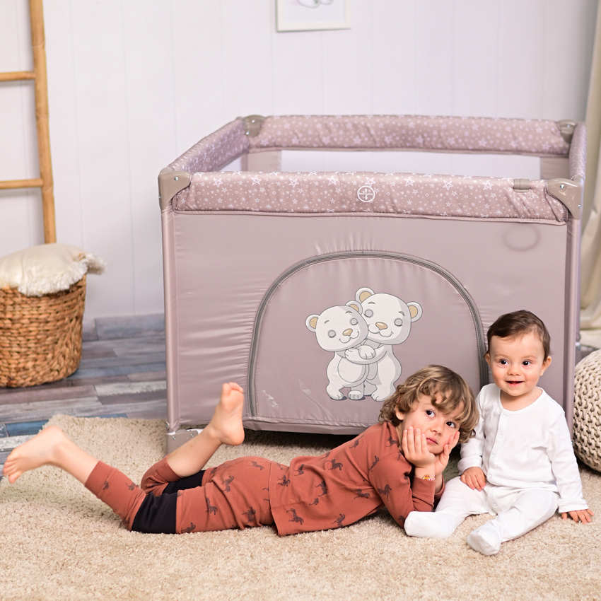 Lorelli Ogradica za bebu Game Zone Grey fun 10080142140 - detalj