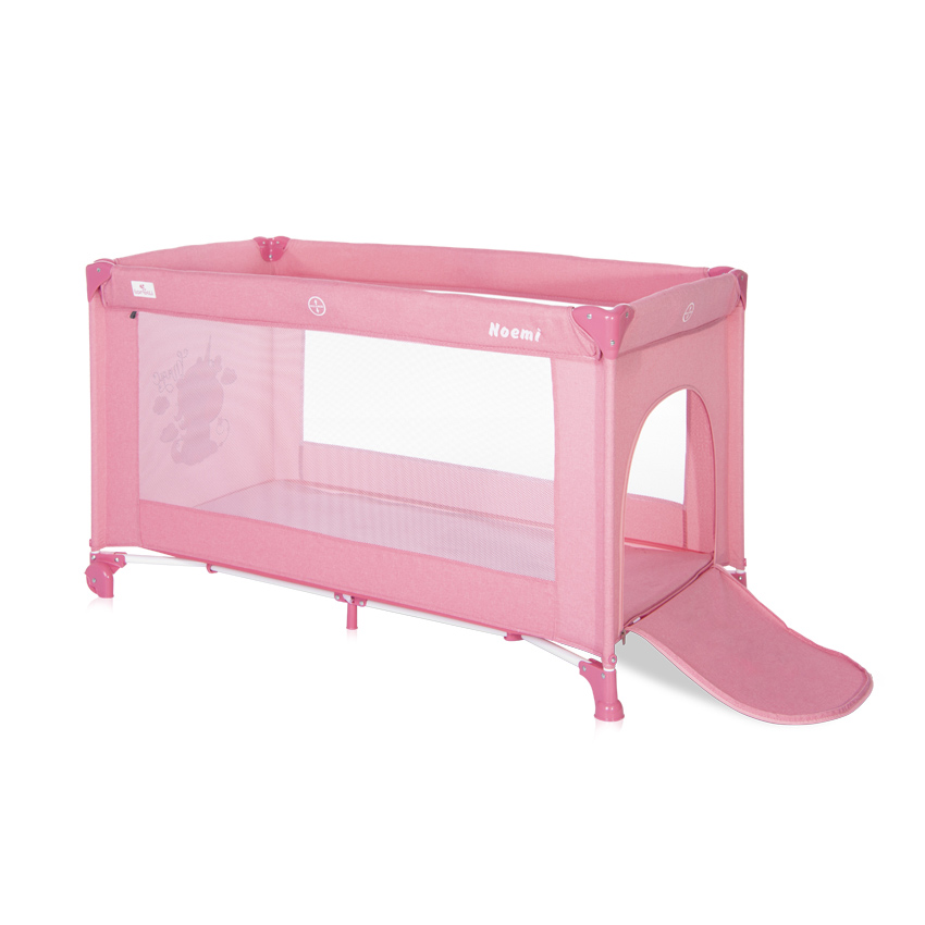 Lorelli Prenosivi krevetić sa 1 nivoom Noemi 1 Rose velvet unicorn 10080542151 - detalj