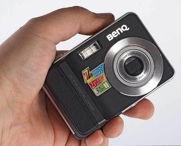 BenQ DC-C740i - digitalni fotoaparat - 7 megapiksela - detalj
