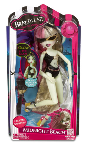 Bratzillaz Lutka Midnight Beach Cloetta Speletta 519171 - detalj