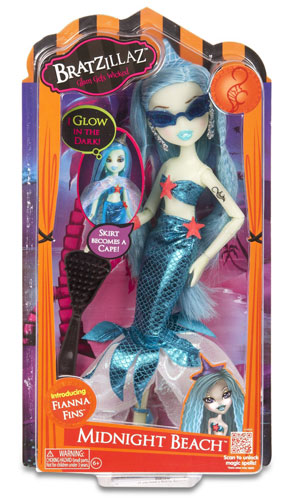 Bratzillaz Lutka Midnight Beach Fianna Fins 519171 - detalj